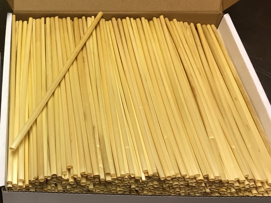 All Natural Real Straw 5 inch Wheat Stem Cocktail Straws/Coffee Stirrers